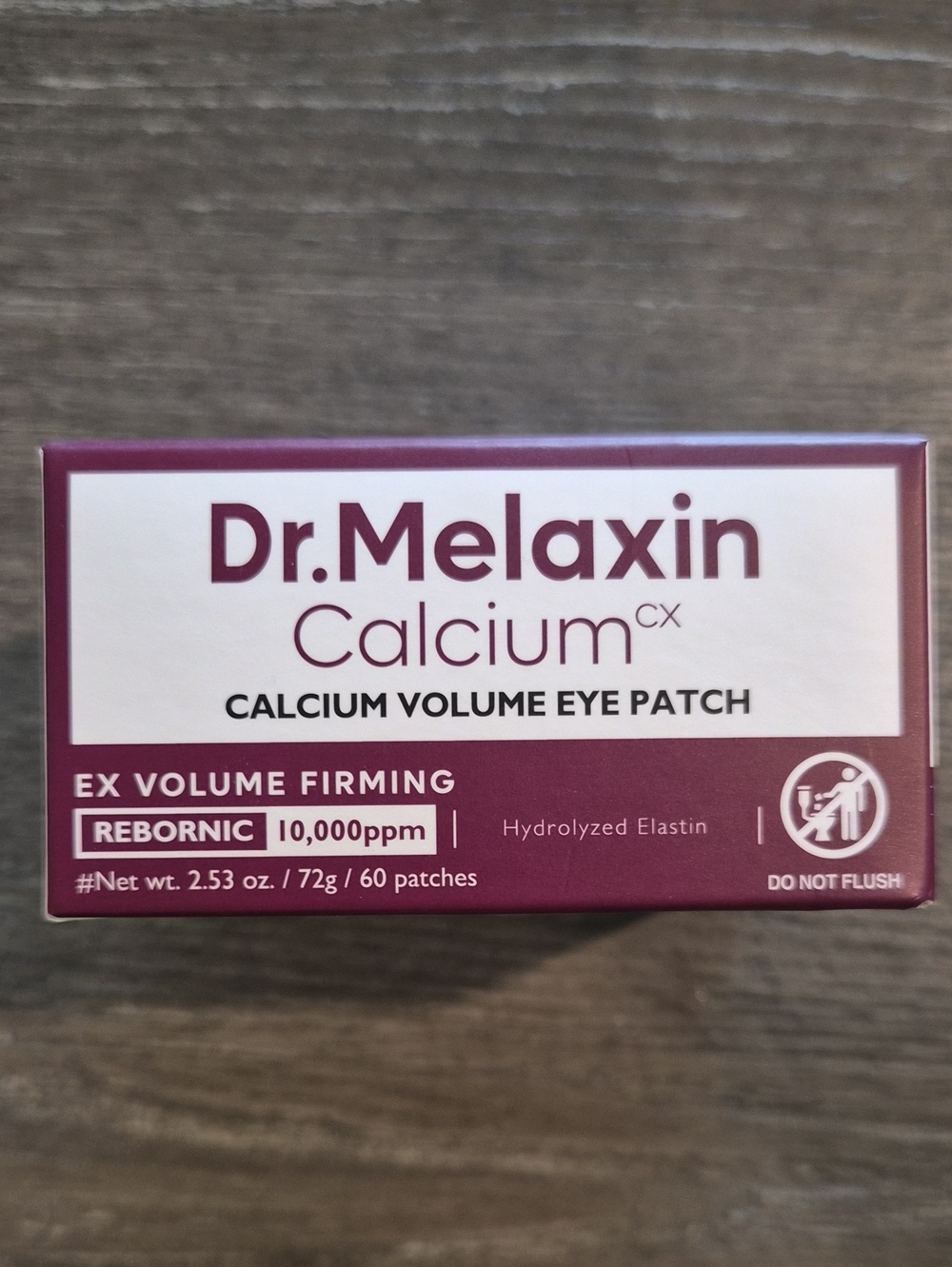 Dr. Melaxin Calcium Volume Eye Patch - Burgundy